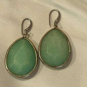Fossil brand jade earrings